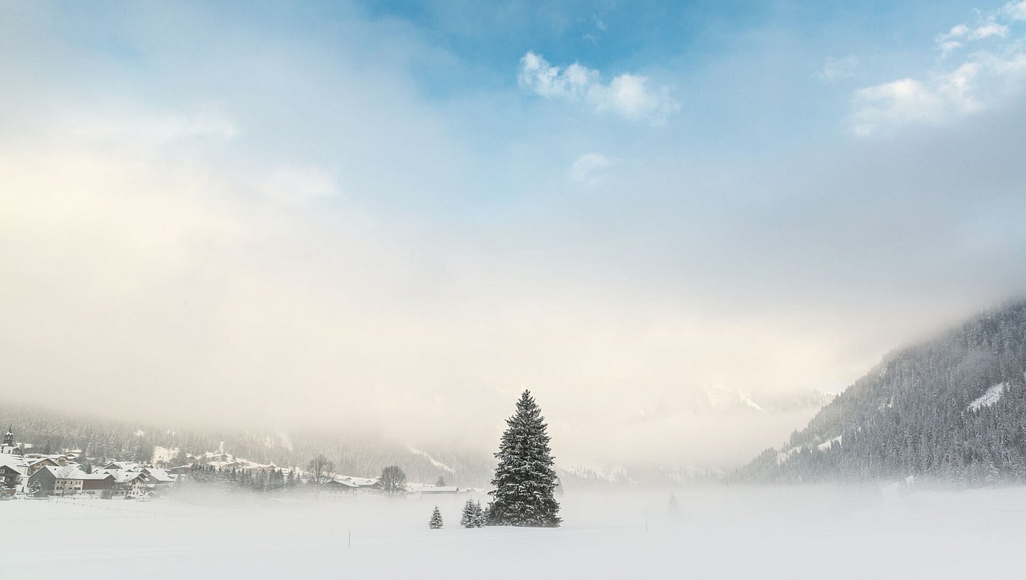 Urlaub. Winter. Tannheimer Tal. Der Triendlhof, Zöblen Urlaub. Winter. Tannheimer Tal. Der Triendlhof, Zöblen
