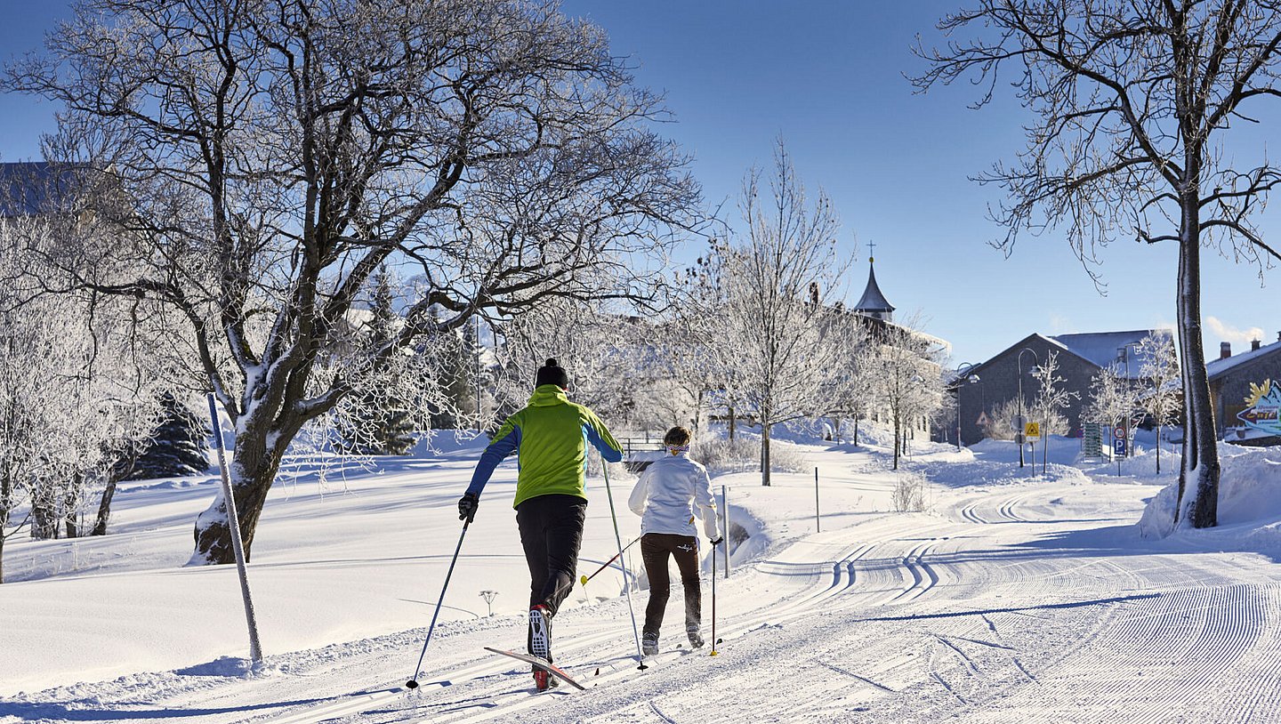 Langlaufen - Urlaub Tannheimer Tal, Zöblen im Winter