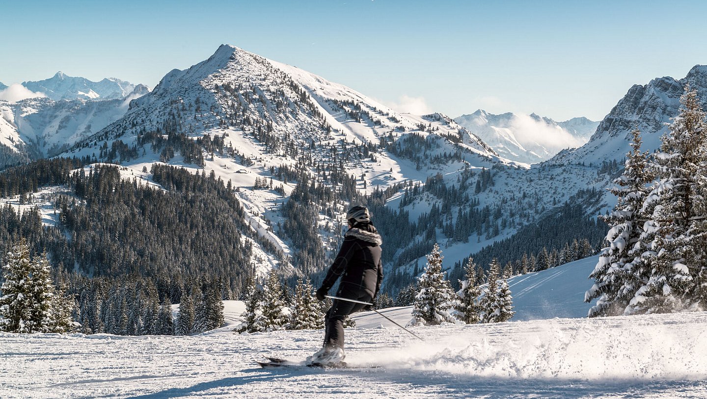 Skiurlaub, Tannheimer Tal - Triendlhof in Zöblen
