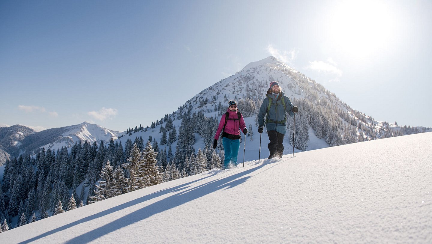 Winterurlaub Tannheimer Tal: Winterwandern Zöblen