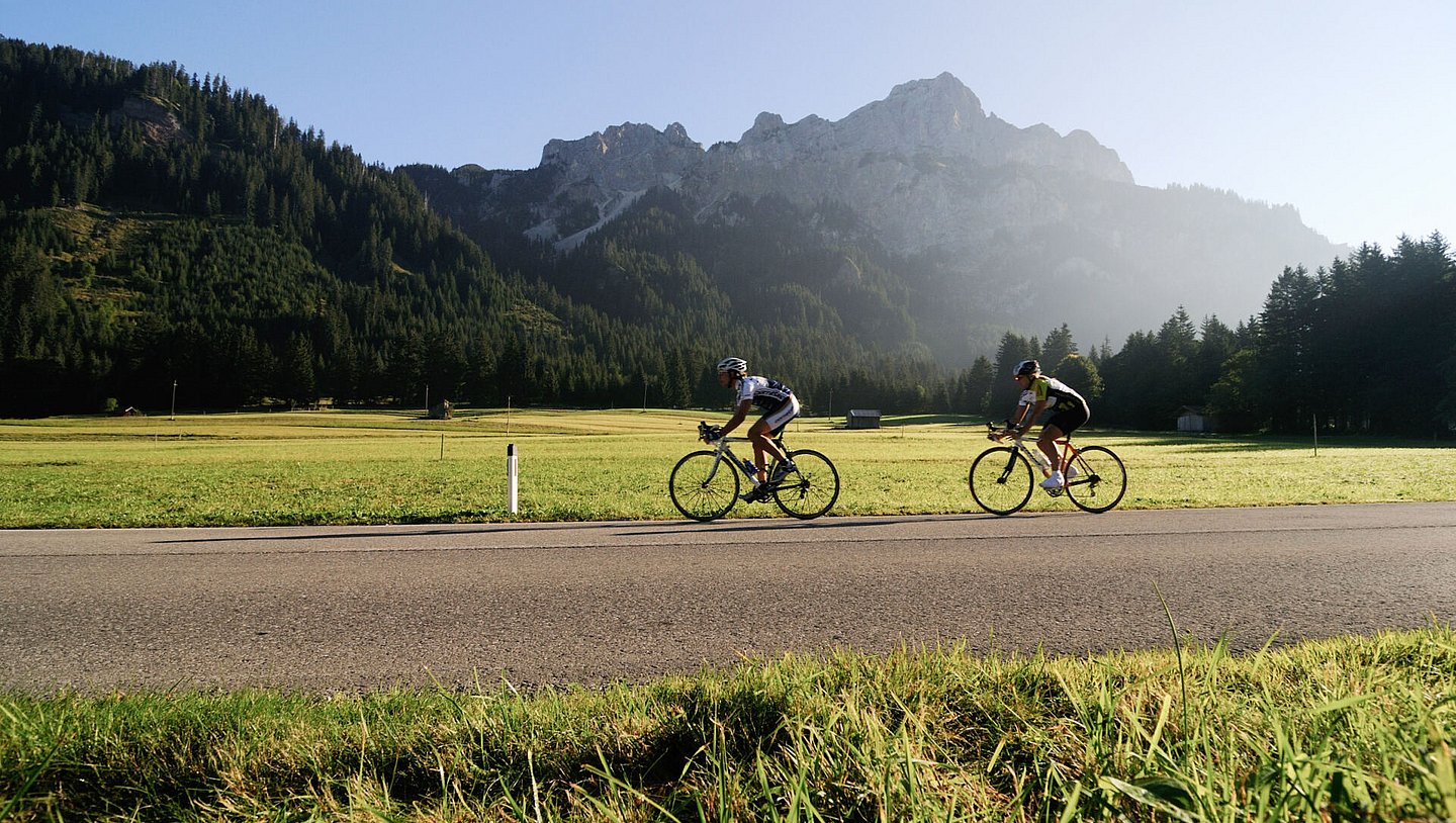 Radurlaub Tannheimer Tal: Mountainbike, Rennrad & mehr