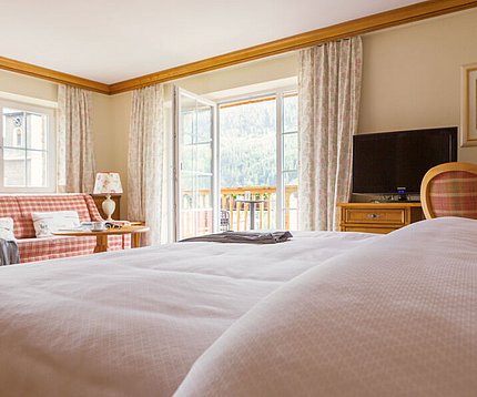 Schönes Zimmer im Winter- und Sommerurlaub Zöblen