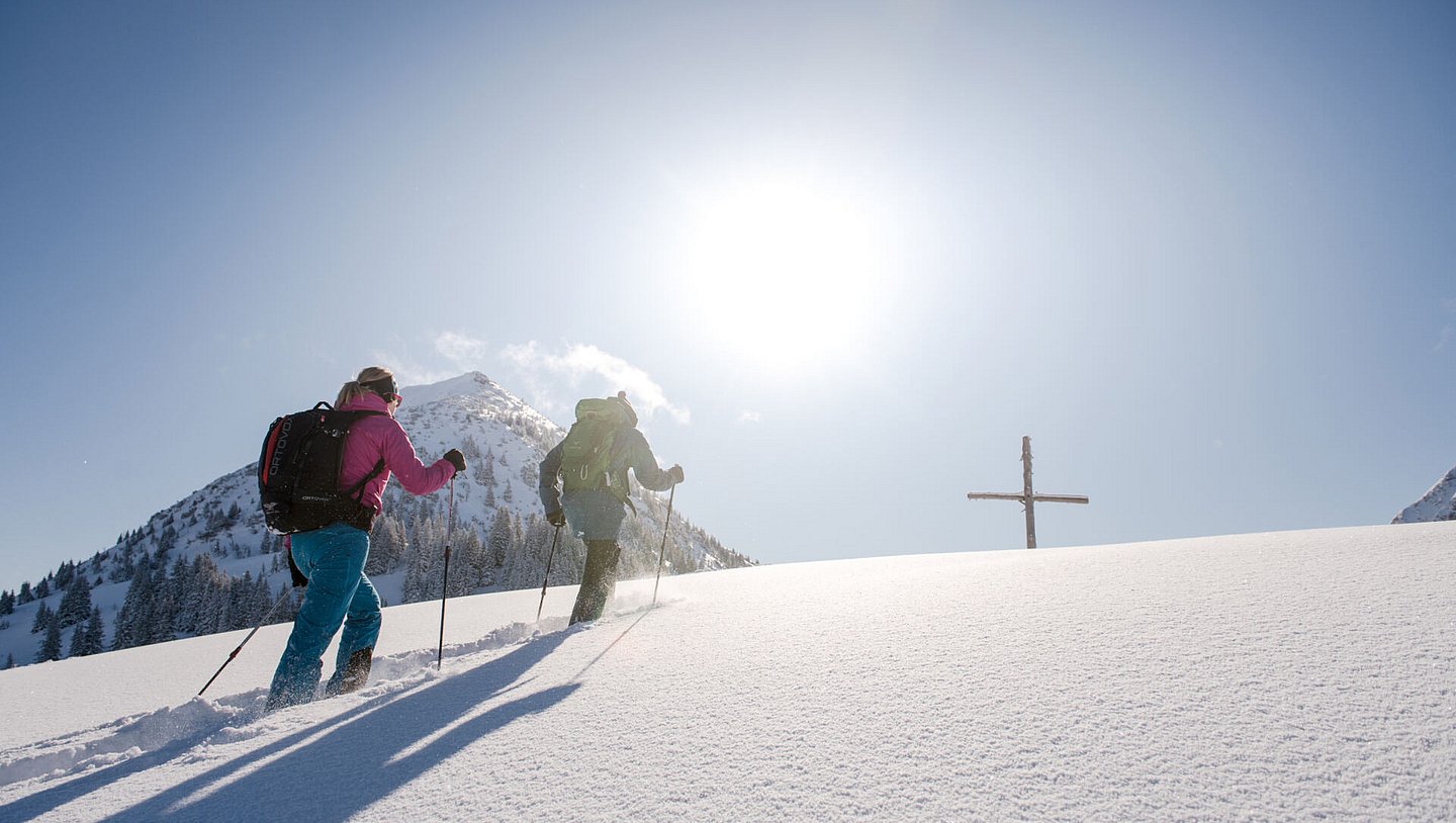 Winterurlaub Tannheimer Tal: Winterwandern Zöblen