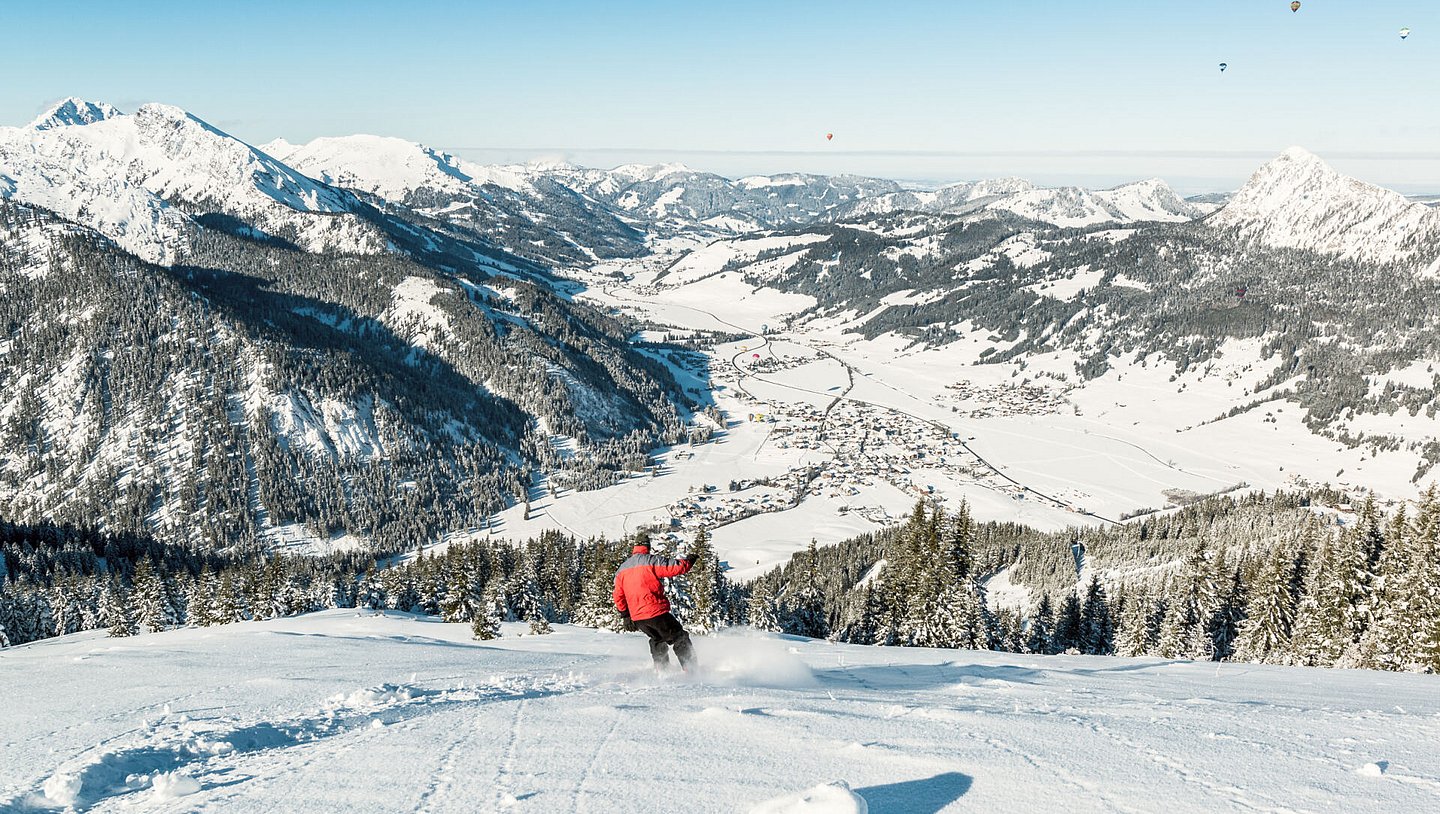 Skiurlaub, Tannheimer Tal - Triendlhof in Zöblen